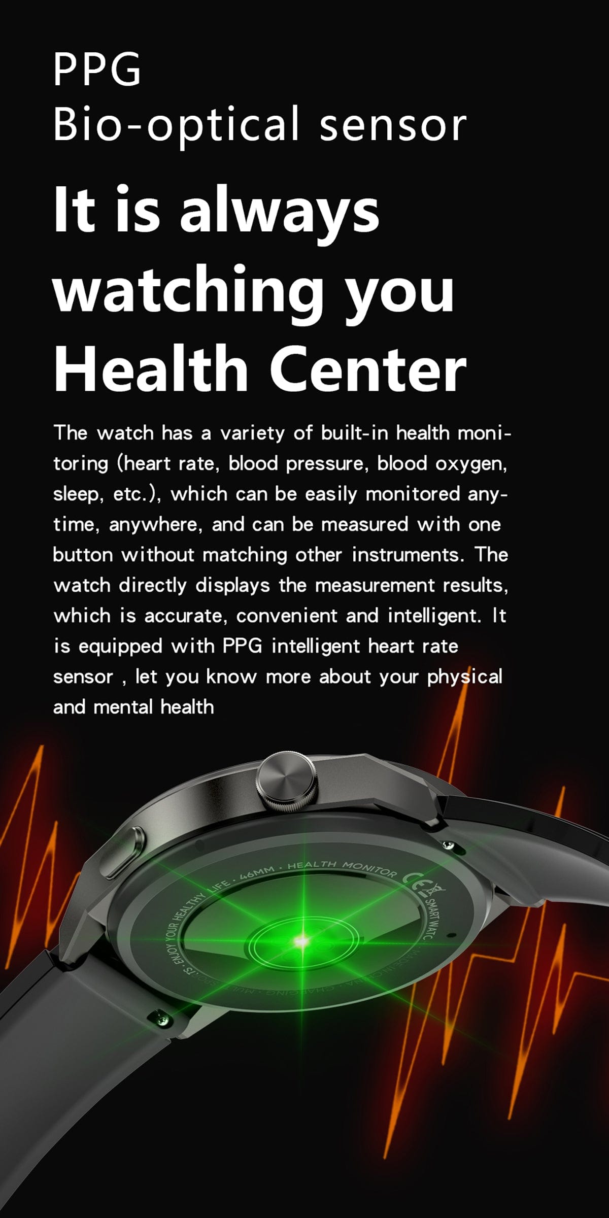 Dagnet ppg sensor smartwatch