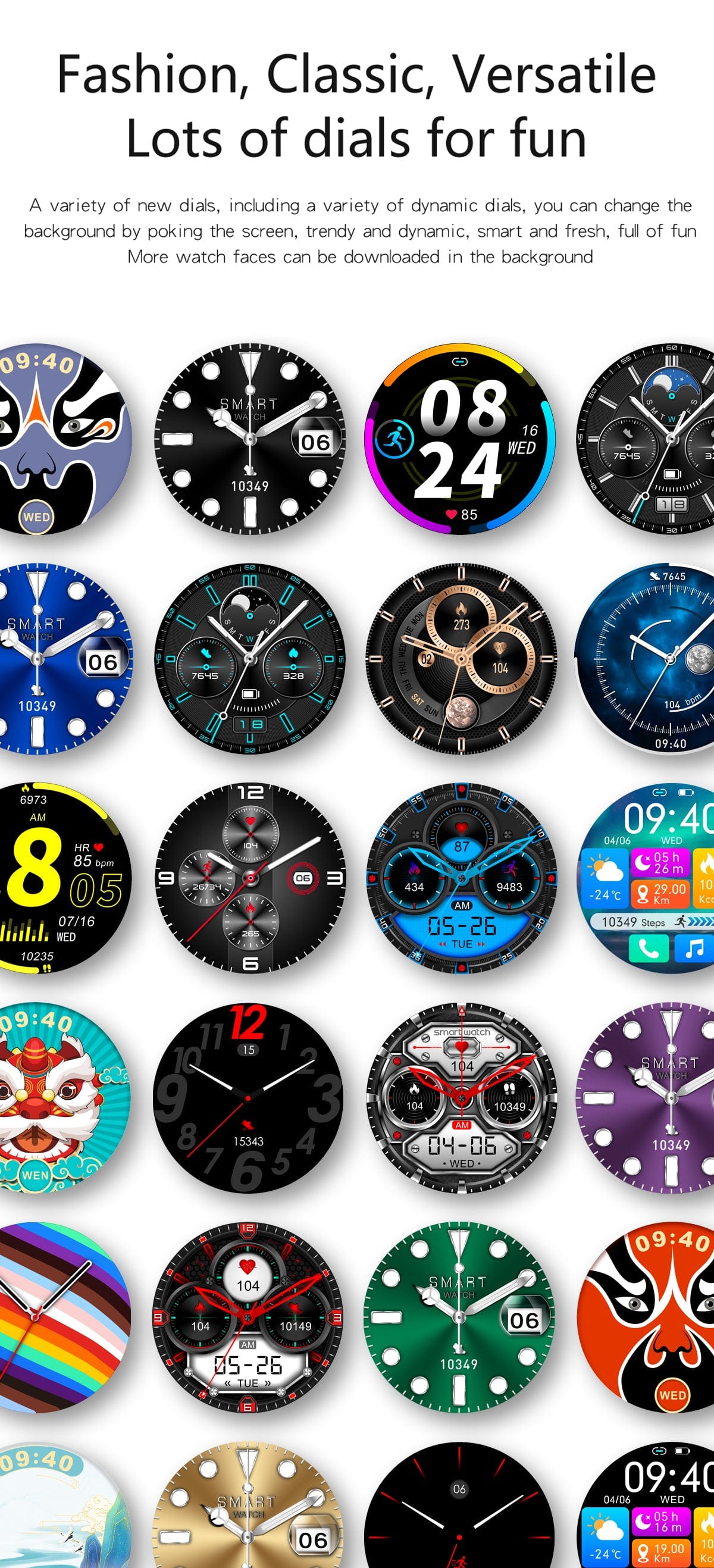 smart watch faces download