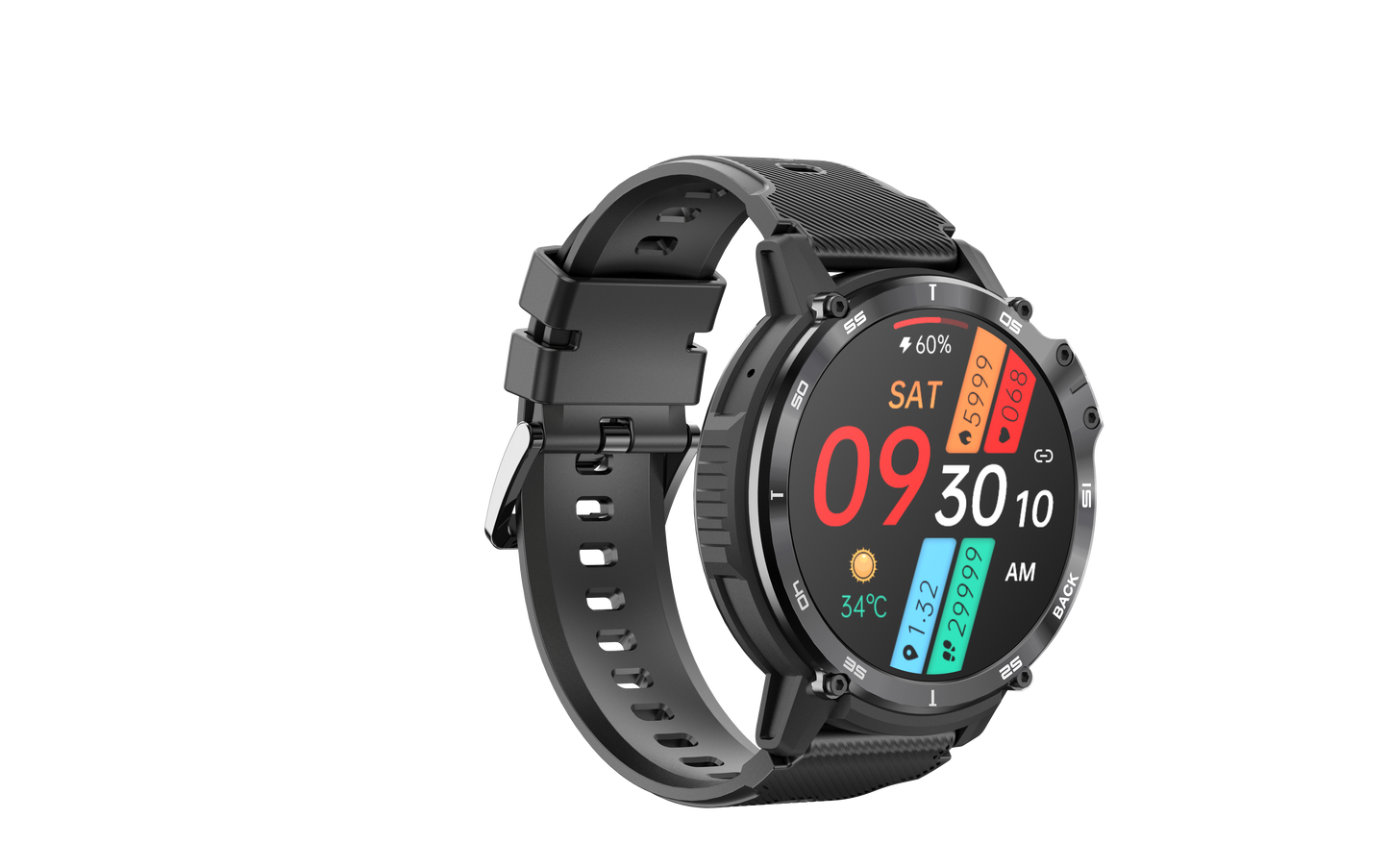 SC22 Sport Dagnet Smartwatch 1.6 inch Full Touch Screen