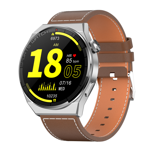 ST62DagnetSmartwatchBrownSideview